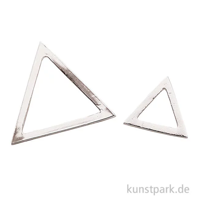 Artikelbild 1 des Artikels “Anhänger Dreiecke - Silber, 2 Stück “