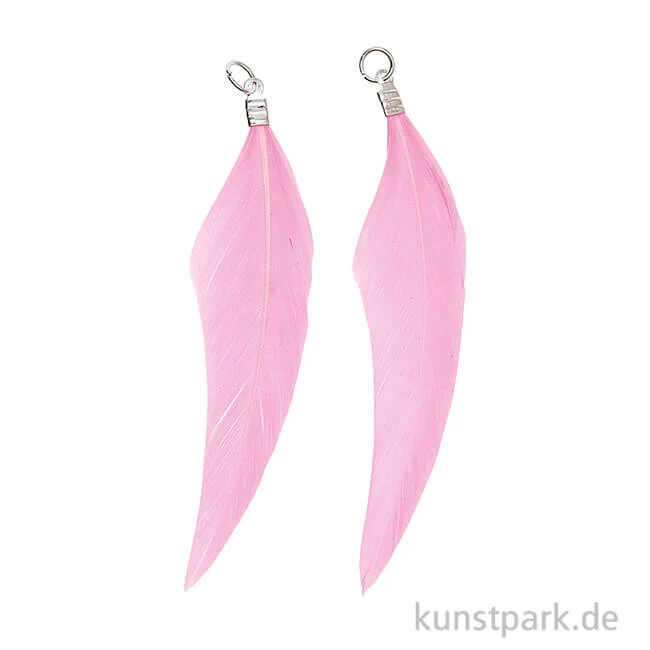 Artikelbild 1 des Artikels “Anhänger Federn - Neon Pink, 2er Set “
