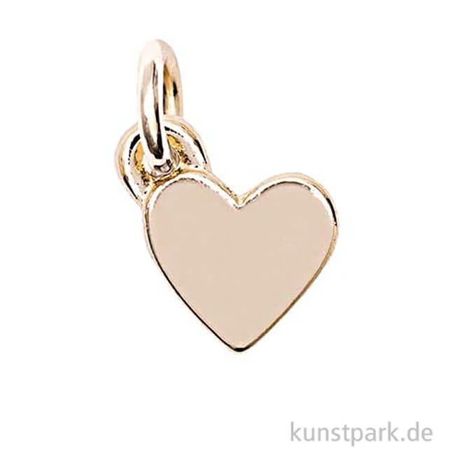 Artikelbild 1 des Artikels “Anhänger für Schmuck - Herz, Gold “