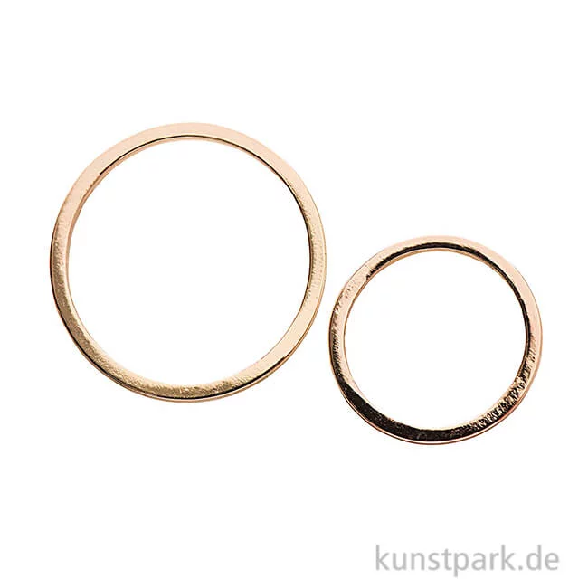 Artikelbild 1 des Artikels “Anhänger Kreise - Gold, 2 Stück “