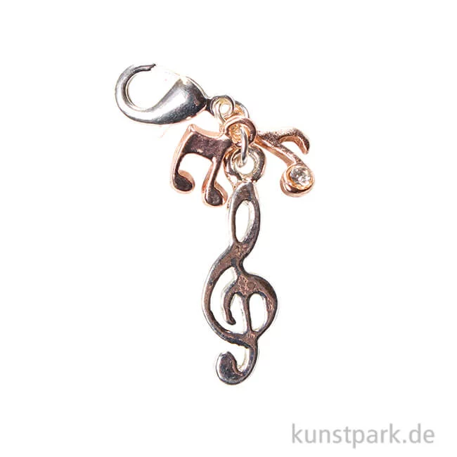 Artikelbild 1 des Artikels “Anhänger Noten und Notenschlüssel - Roségold “