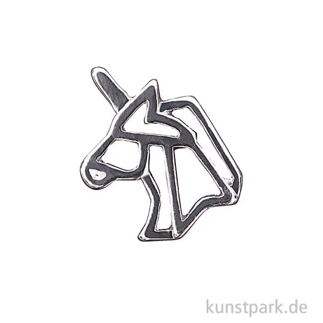 Artikelbild 1 des Artikels “Anhänger Origami - Einhorn, Silber “