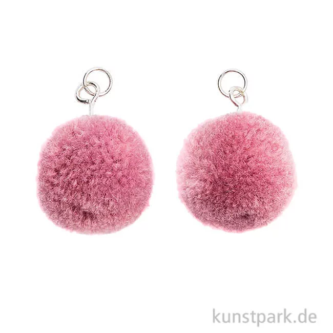 Artikelbild 1 des Artikels “Anhänger Pompons - Mauve, 2er Set “