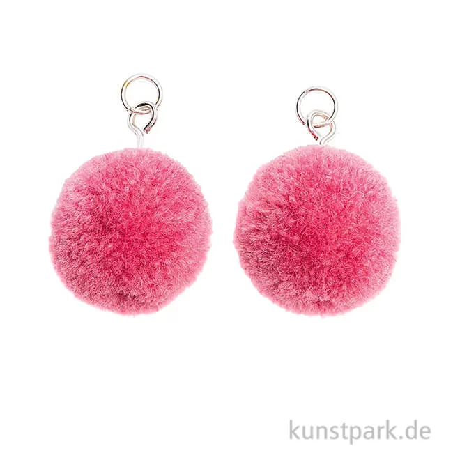 Artikelbild 1 des Artikels “Anhänger Pompons - Pink, 2er Set “