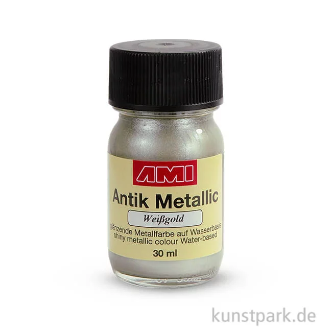 Artikelbild 1 des Artikels “Antik Metallic Weißgold 30 ml “