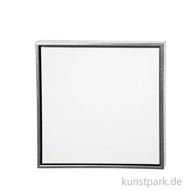 Artikelbild 1 des Artikels “Antiksilber-Rahmen mit Leinwand, Tiefe 3 cm 54 x 54 cm“