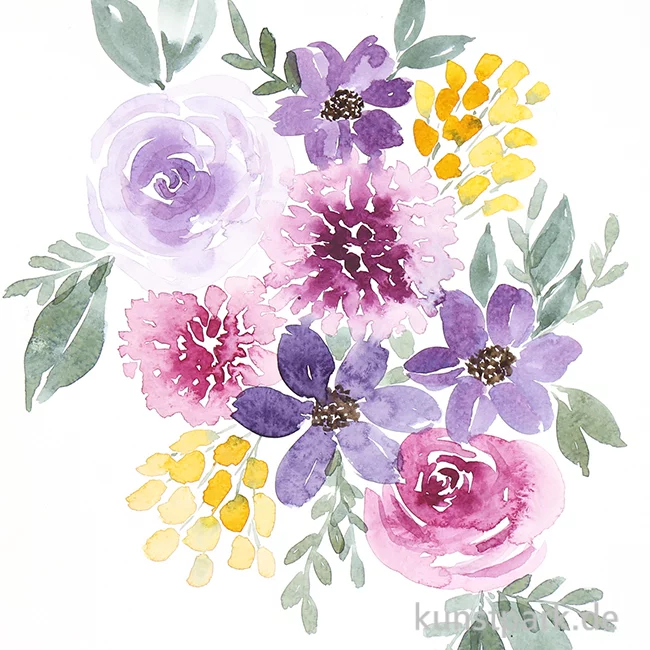 Artikelbild 1 des Artikels “Malkurs - Aquarell Flower Power - 09.10.26 “