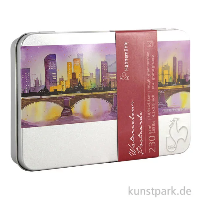 Artikelbild 1 des Artikels “Hahnemühle SAMMLER Aquarell Metallbox, 230g, 100 x 150 mm “
