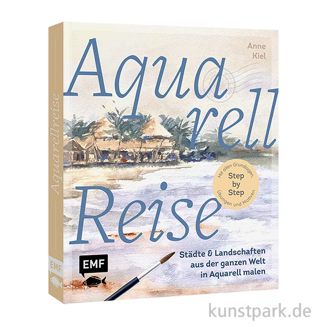 Artikelbild 1 des Artikels “Aquarellreise - Städte + Landschaften aus der ganzen Welt malen, EMF “
