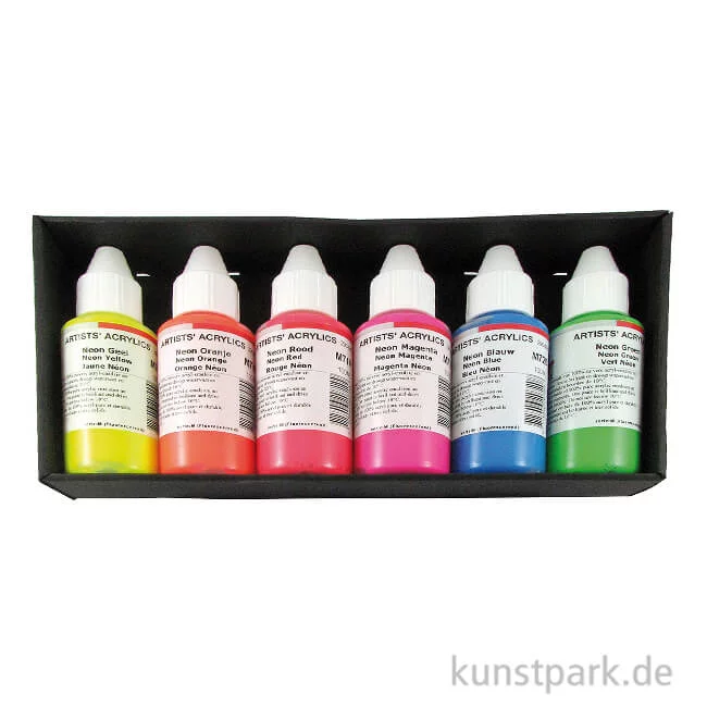 Artikelbild 1 des Artikels “Ara Acryl Neonfarben Set, 6 x 100 ml “