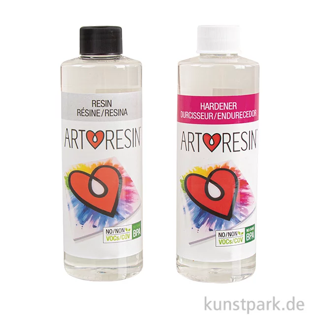Artikelbild 1 des Artikels “Art Resin Epoxidharz, Transparent, 2 Komponenten Gießharz 2 x 237 ml“