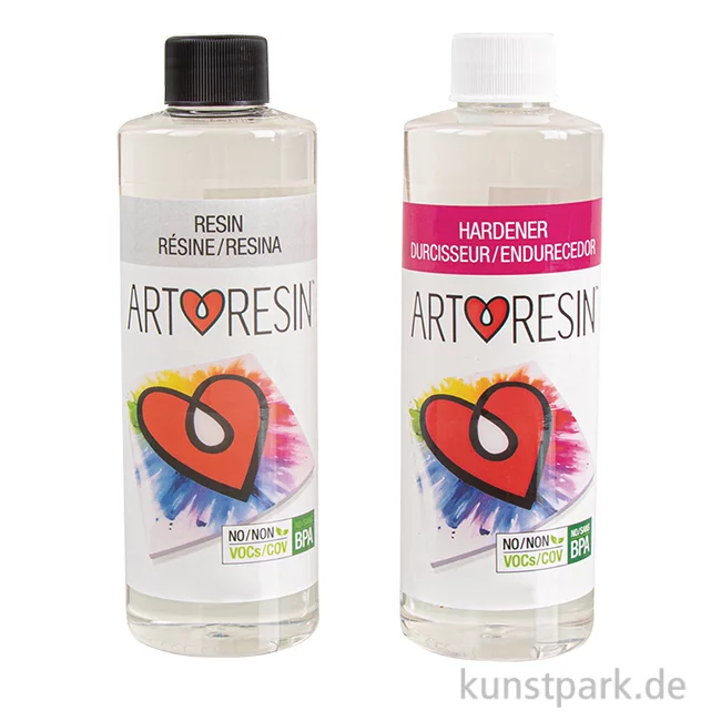 Artikelbild 1 des Artikels “Art Resin Epoxidharz, Transparent, 2 Komponenten Gießharz 2 x 470 ml“