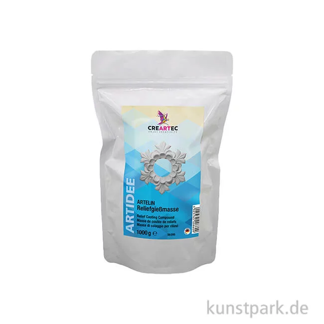 Artikelbild 1 des Artikels “Artelin Reliefgießmasse weiß 1000g “