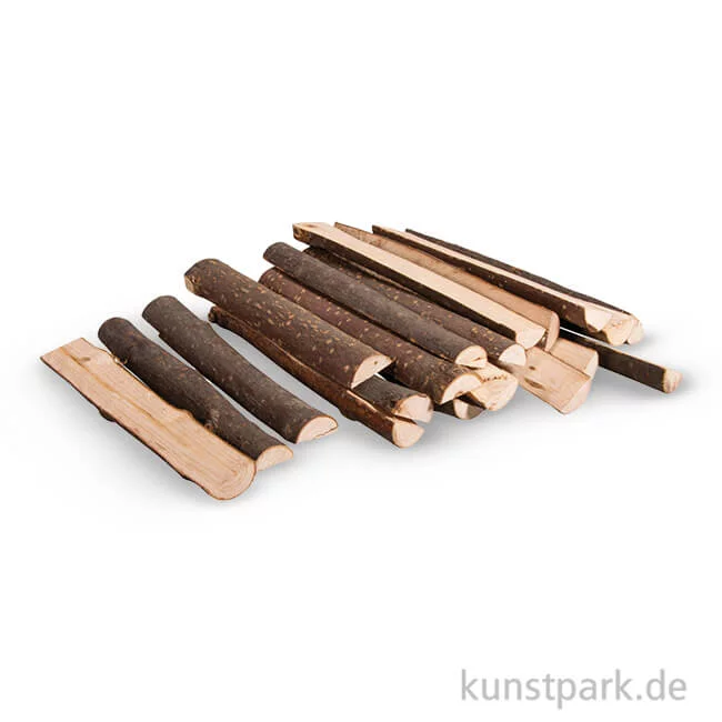 Artikelbild 1 des Artikels “Aststücke natur halbiert, 10 - 12 cm, 20 Stück “