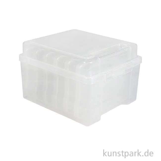 Artikelbild 1 des Artikels “Aufbewahrungsbox mit 6 Innenboxen, 210 x 185 x 140 mm “