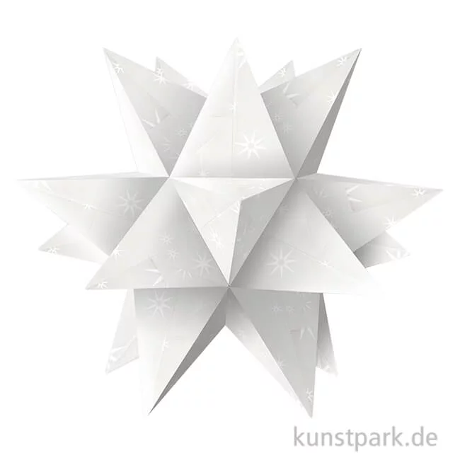 Artikelbild 1 des Artikels “Aurelio-Stern Bastelset - White Line Sterne, 14,8x14,8 cm, 115g “