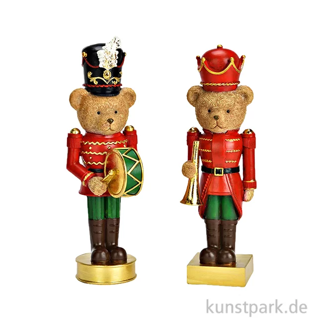 Artikelbild 1 des Artikels “Bär Nussknacker aus Poly, Weihnachtlich, Sortiert, 6 x 24 x 6 cm “