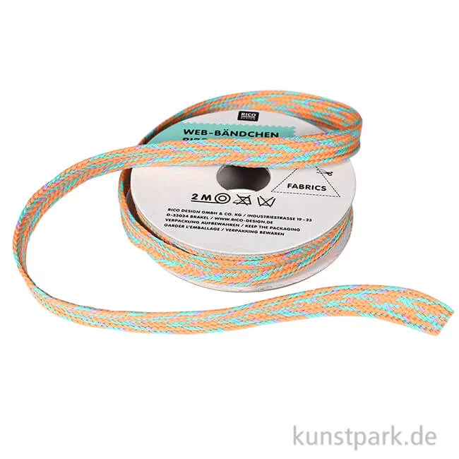 Artikelbild 1 des Artikels “Band - Rainbow Orange, 2 m “