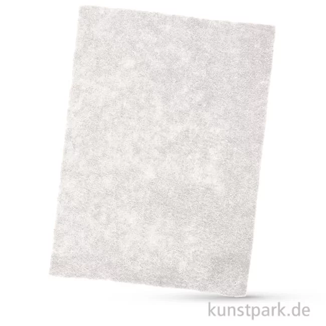 Artikelbild 1 des Artikels “Bastelfilz 30x40 cm, 1 Bogen, 4mm 30 x 40 cm | Weiß“