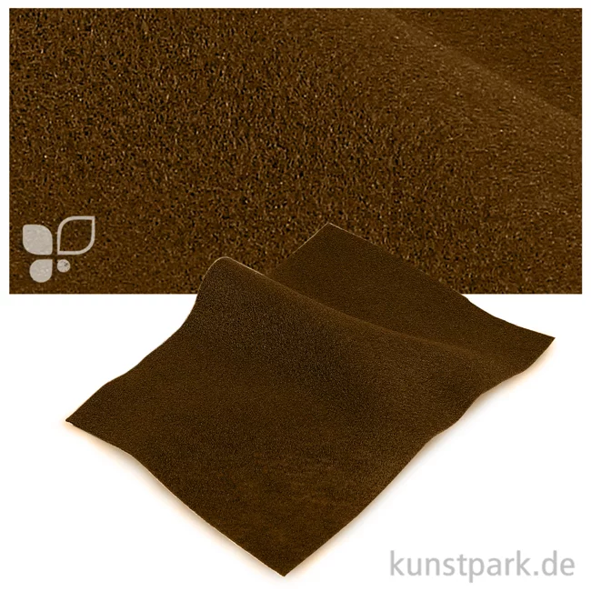 Artikelbild 1 des Artikels “Bastelfilz 20x30 cm, 2mm Einzelbogen | Braun“