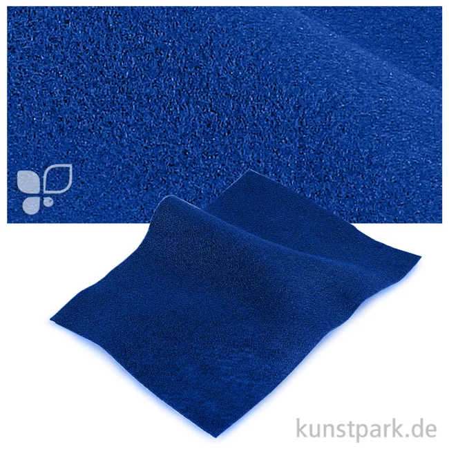 Artikelbild 1 des Artikels “Bastelfilz 20x30 cm, 2mm Einzelbogen | Dunkelblau“