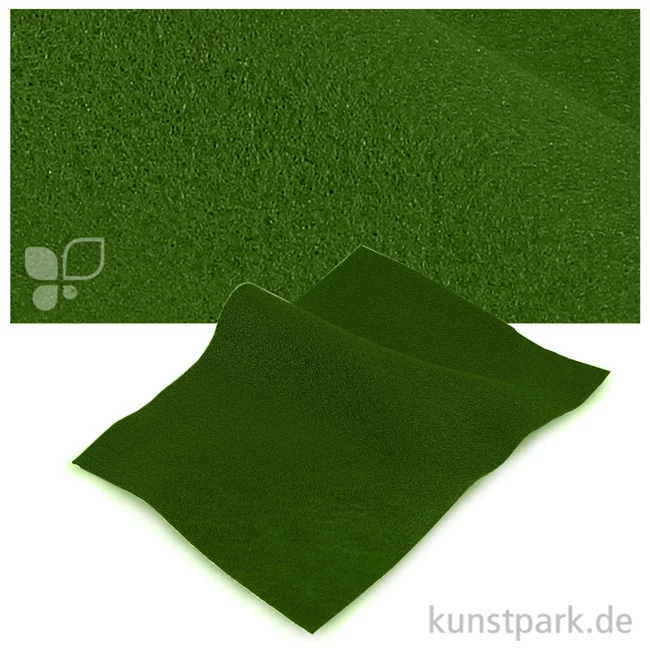 Artikelbild 1 des Artikels “Bastelfilz 20x30 cm, 2mm Einzelbogen | Grasgrün“