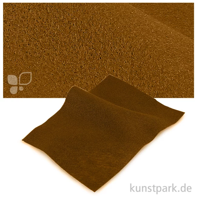Artikelbild 1 des Artikels “Bastelfilz 20x30 cm, 2mm Einzelbogen | Mittelbraun“