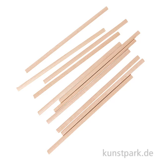 Artikelbild 1 des Artikels “Bastelhölzer, Natur, 4 mm Durchmesser, 10 cm, 60 Stück “