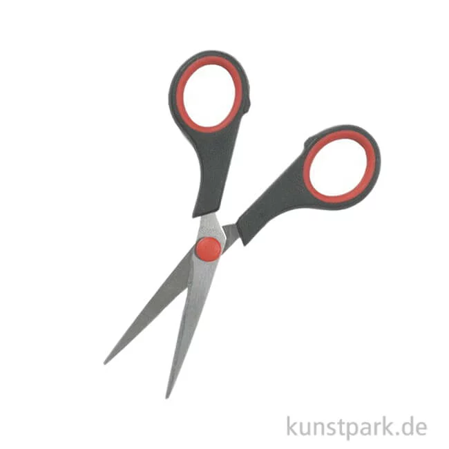 Artikelbild 1 des Artikels “Bastelschere - Basic, Spitz mit gummierten Innengriff, 13 cm “