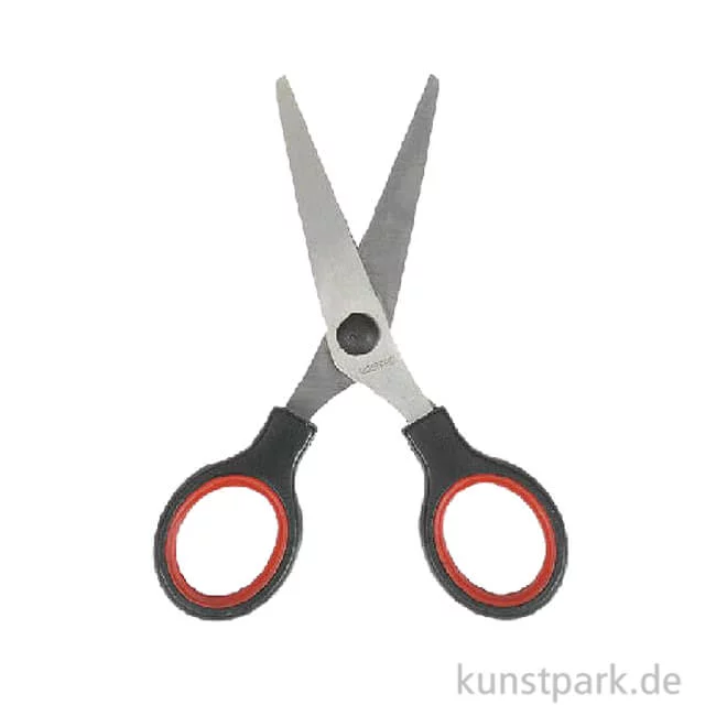 Artikelbild 1 des Artikels “Bastelschere - Basic, Rund mit gummierten Innengriff, 13 cm “