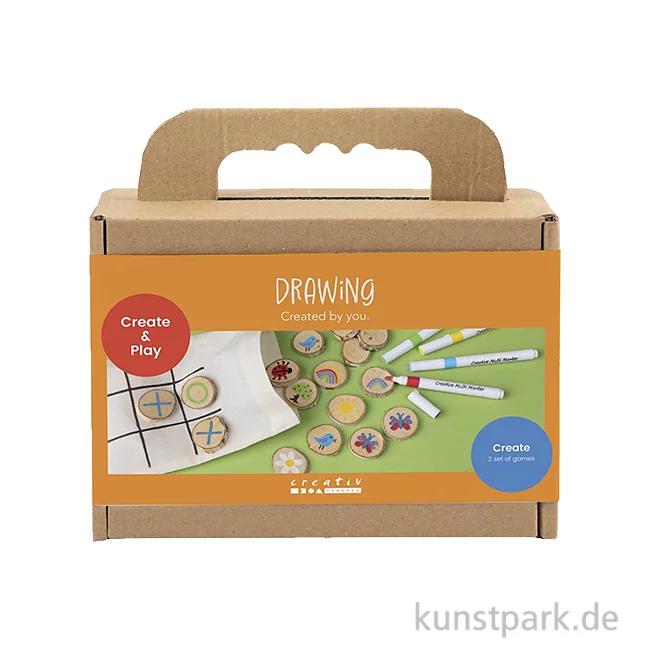 Artikelbild 1 des Artikels “Bastelset für Kinder - Memory-Spiel + Drei-in-einer-Reihe “