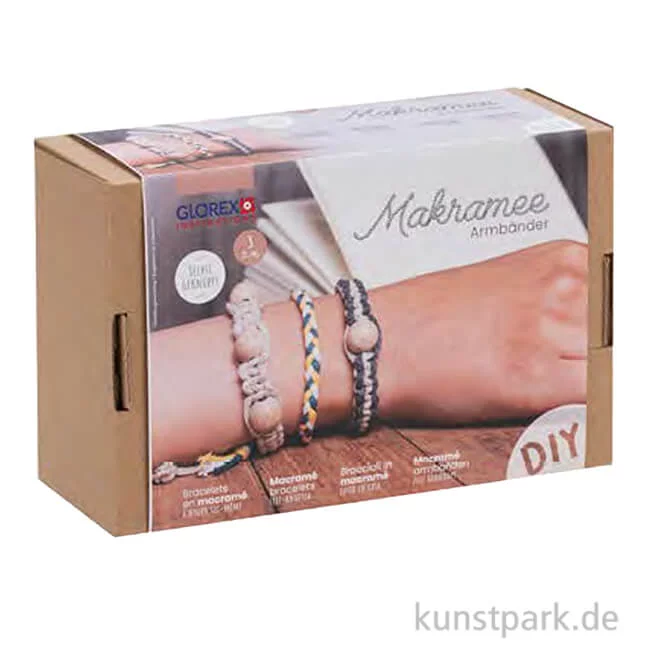 Artikelbild 1 des Artikels “Bastelset Makramee Armbänder “