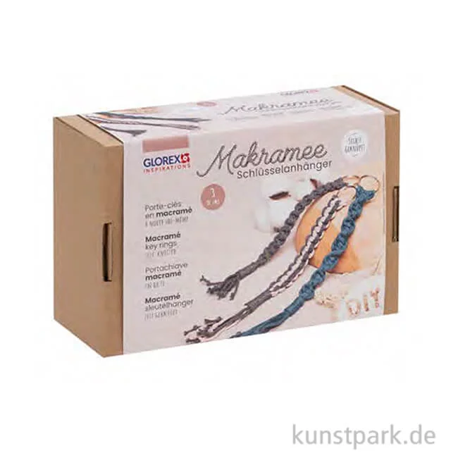 Artikelbild 1 des Artikels “Bastelset Makramee Schlüsselanhänger “