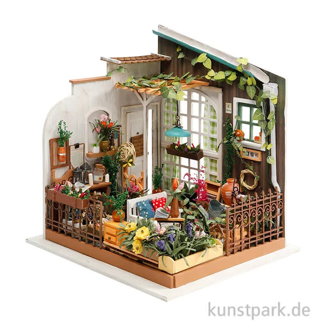 Artikelbild 1 des Artikels “Bastelset Miniatur-Zimmer - Garten, mit umfangreichem Zubehör “
