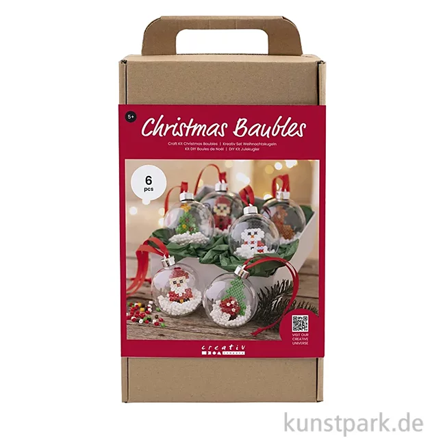 Artikelbild 1 des Artikels “Bastelset Weihnachtskugeln mit Bügelperlen “