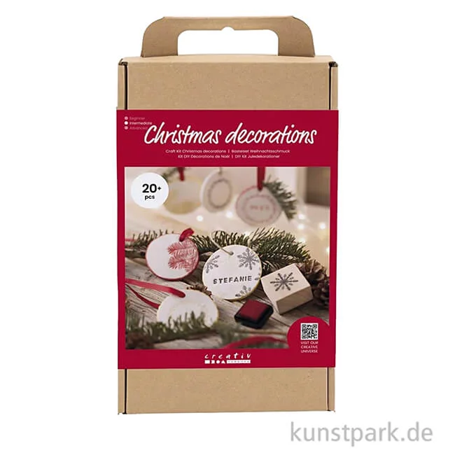 Artikelbild 1 des Artikels “Bastelset Weihnachtsschmuck aus Ton “