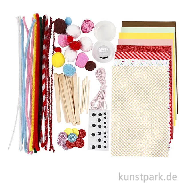 Artikelbild 1 des Artikels “Bastelset Candy mit viel Zubehör, Schnittbogen und Inspirationen “
