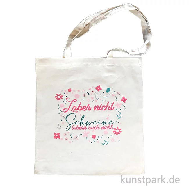 Artikelbild 1 des Artikels “Baumwolltasche, Natur, Bedruckt, Design, Laber nicht “