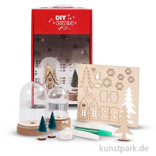 Artikelbild 1 des Artikels “Bausatz für 2 Glasglocken mit umfangreichem Zubehör “