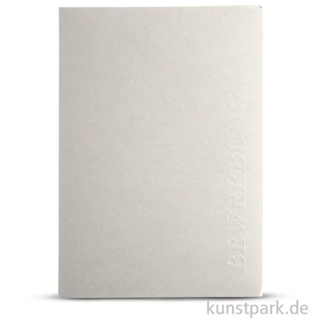 Artikelbild 1 des Artikels “Bewerbungsmappe Excellence 3-teilig, 2 Klemmschienen, senkrechte Prägung 1 Stk. | Elfenbein“