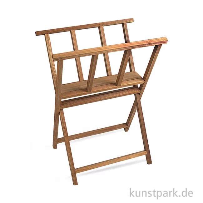 Artikelbild 1 des Artikels “Bilderkrippe und Grafikständer, klappbar aus Buchenholz “