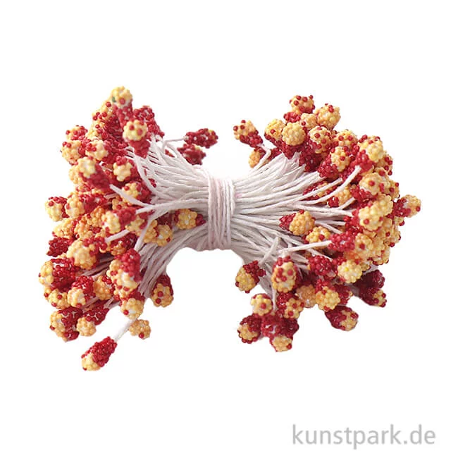 Artikelbild 1 des Artikels “Blütenstempel Mini - 144 Stück, Hellgelb/Lachs “