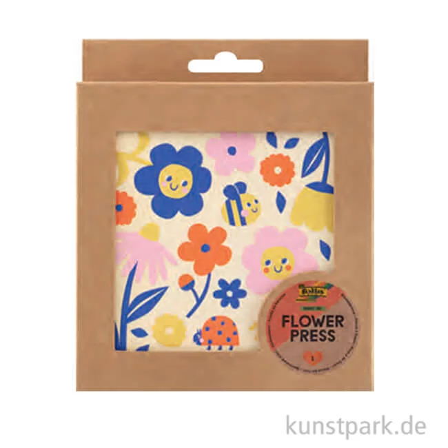 Artikelbild 1 des Artikels “Blumenpresse - Flower Press, 14,5 x 14,5 cm “