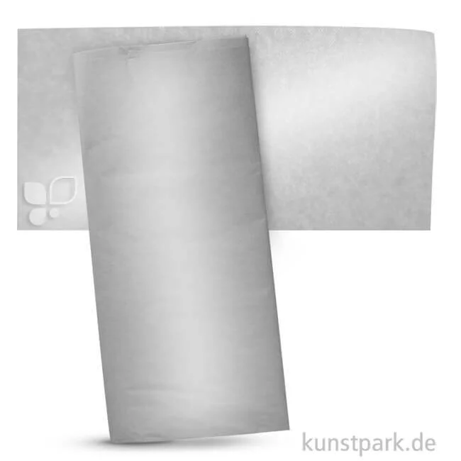 Artikelbild 1 des Artikels “Blumenseide 50x70 cm, 5 Bogen, 20g Farbe | Silber“