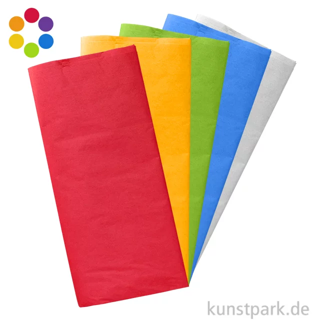 Artikelbild 1 des Artikels “Blumenseide 50x70 cm, 10 Bogen, 20g “