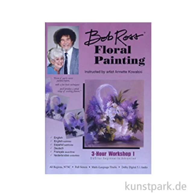 Artikelbild 1 des Artikels “Bob Ross DVD 3 Stunden Blumenmalerei, Deutsch “