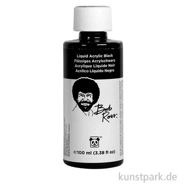Artikelbild 1 des Artikels “Bob Ross Flüssiges Acryl 118 ml Schwarz“