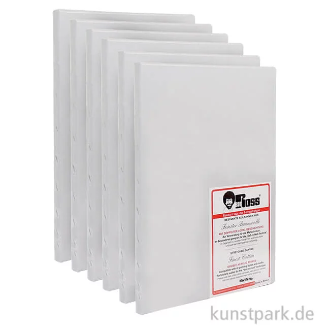 Artikelbild 1 des Artikels “Bob Ross Keilrahmen Set, 40 x 50 cm, 6 Stück “