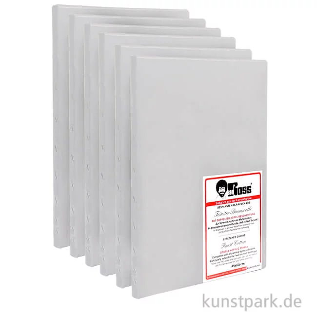 Artikelbild 1 des Artikels “Bob Ross Keilrahmen Set, 45 x 60 cm, 6 Stück “
