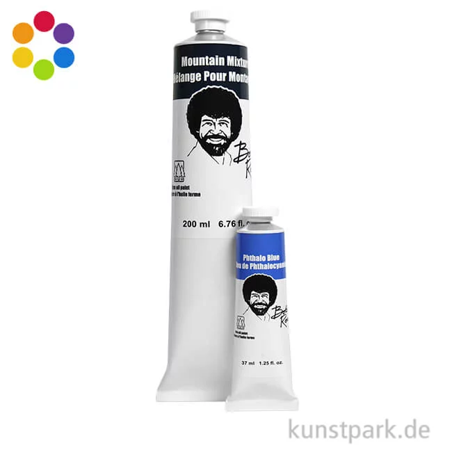 Artikelbild 1 des Artikels “Bob Ross Ölfarbe Landschaft “
